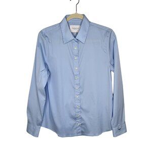 The Shirt Rochelle Behrens Light Blue Button-Up, L